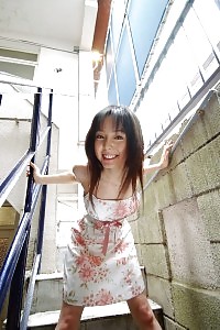 Yui Hasumi Asian princess displays her cunt and firm boobs for a pic