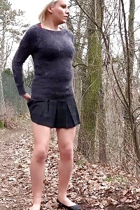 Hardcore closeup peeing for hot blonde angel