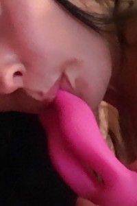 Lexi Dona cumming against the fire