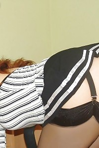 kirsty blue flaunts her delightful ass as she listen to the music