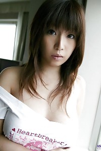 Sexy Yuka thinks about banging while she is having fun in the water outdoor