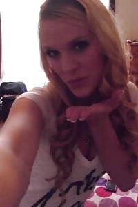 Blonde ex gf Heidi goes for a attractive solo and later exhibits her lovely boobs and butt in this pics