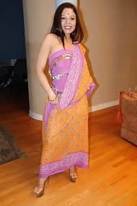 Naughty Indian sex chick Carde displays off her naughty ass and gets lustful cum splashing all over her boobs