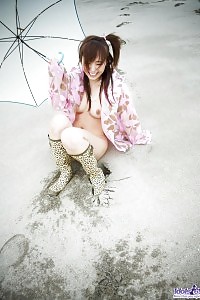 Pretty Asian queen having fun in the water and reveals off her bloody hot loveable body