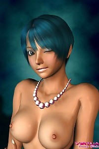 A realistic girl shemale masturbating