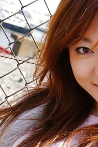 Yuzuka gladly demonstrates her firm boobies and round amazing ass